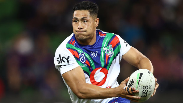 Heading home ... Roger Tuivasa-Sheck has played his last game for the New Zealand Warriors.