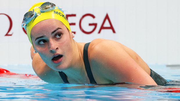 Kaylee McKeown is the world record holder for the 100m backstroke, but faces stiff competition in the final on Tuesday,