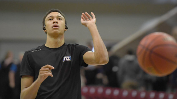 Top NBA prospect RJ Hampton skipped college basketball to play for the Breakers.