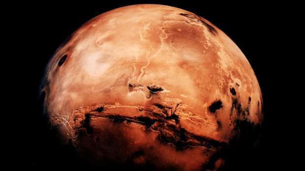 The red planet is closer than usual. 