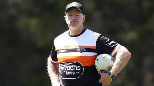Michael Maguire has named Jock Madden at five-eighth for the Tigers’ trial.