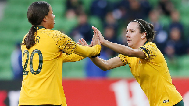 Lisa De Vanna’s hopes of a Matildas recall for the Olympics have been dashed.