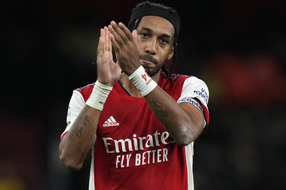 Gabon and Arsenal striker Pierre-Emerick Aubameyang.