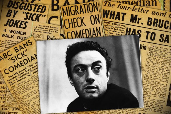 Did Lenny Bruce read the room?