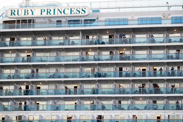 A report has found failings of the Agriculture Department likely contributed to the Ruby Princess outbreak. 