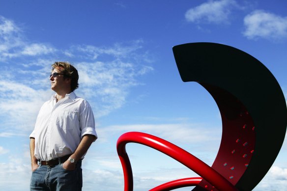 David Handley, founder of the Sculpture by the Sea outdoor exhibition. 