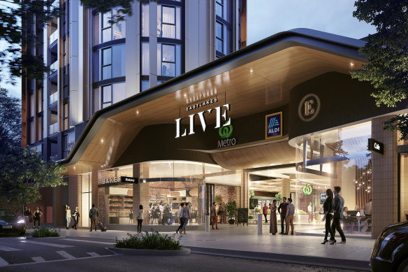Seven new retailers poised to open in The Grand Shopping Centre within Crown Group’s $1 billion Eastlakes LIVE masterplanned community in Sydney’s east