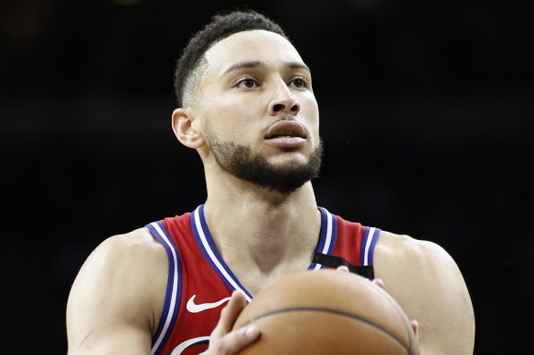 Ben Simmons could be sidelined for another three weeks with a pinched nerve in his back.