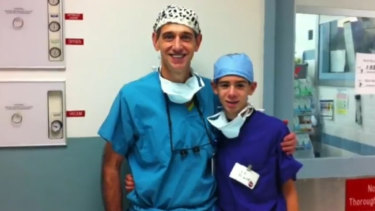 The two US victims of the alleged attack have been identified as highly acclaimed American doctor Edmund Pribitkin and his teenage son Edik.