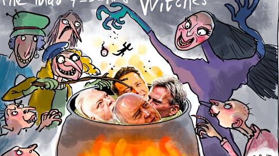 Activist group Mad F—ing Witches lobbied companies to prevent them from running adverts on programs featuring media figures such as Kylie Sandilands and Karl Stefanovic.