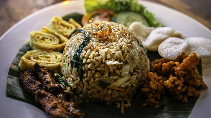 This Indonesian national dish had a brief claim to fame in Aussie culture