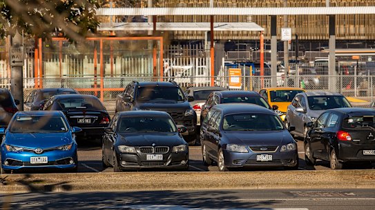 The Croydon railway station in Melbourne is one of the car parks promised to be upgraded as part of the government’s program.