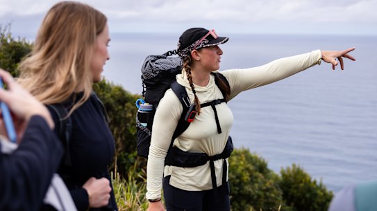 Holly Hume, lead hike guide with the Cool Girls Club