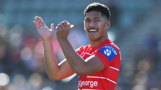 Junior Amone is grateful to be available for NRL selection.