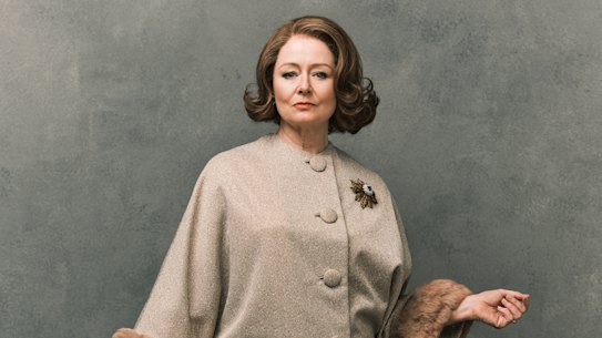 Miranda Otto as Mrs Virginia Ambrose, one of the new characters introduced into the Ladies in Black universe.
