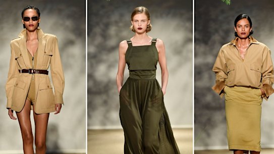 Military influences aplenty in Max Mara’s ready-to-wear collection for autumn-winter 2024.