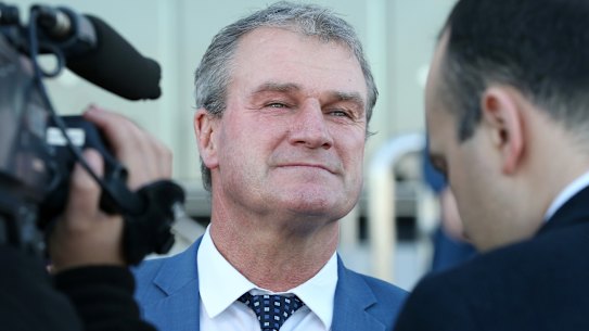 Huge operation: Trainer Darren Weir.