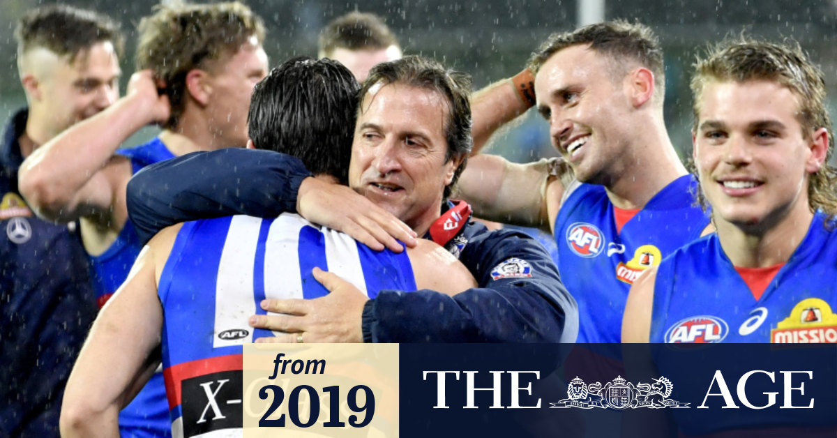 Nathan Buckley S Comments May Have Spurred Dogs To Port Win Beveridge