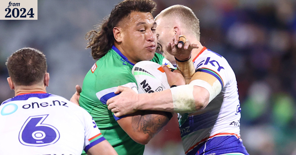 NRL 2024: Canberra Raiders milestone man Josh Papalii almost joined ...