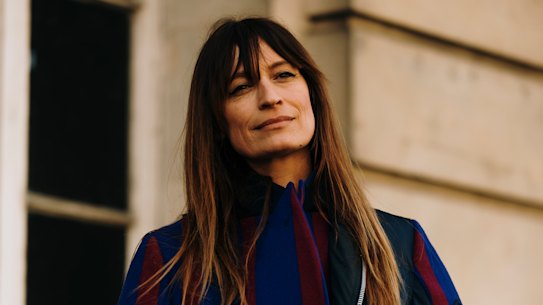 Parisian model and music producer Caroline De Maigret has perfected the French-girl fringe