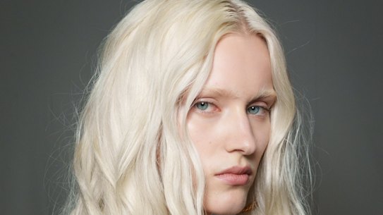 The look was romantic at Roberto Cavalli thanks to lush, loose waves.