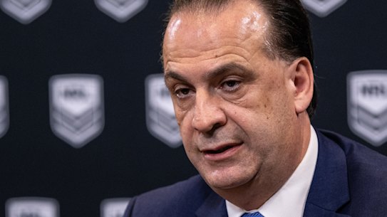 Peter V'landys is at the head of two major Australian sports.