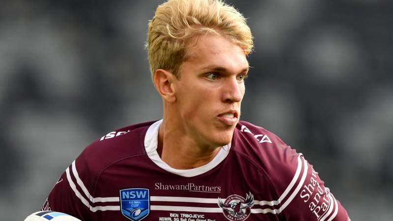 NRL 2019: Ben Trbojovic follows in brothers' footsteps and re-signs with Manly Sea Eagles