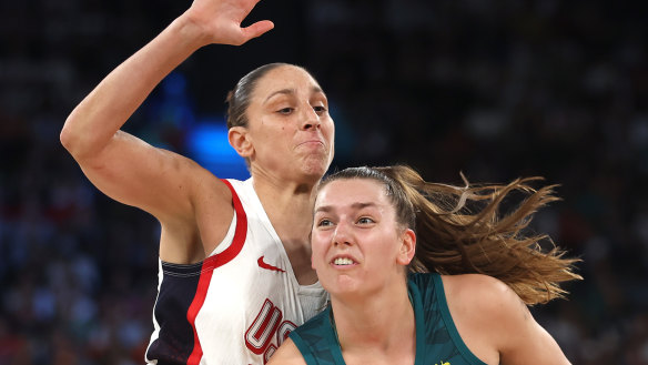 Isobel Borlase broke through for the Opals.