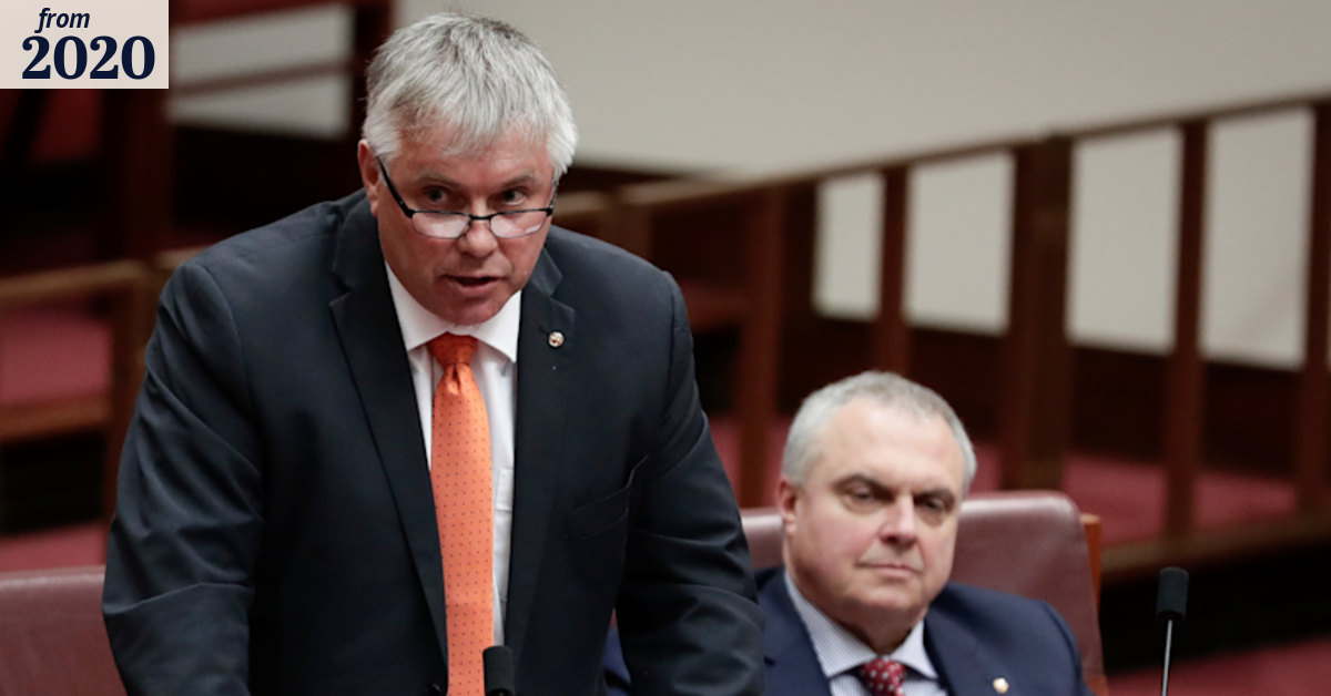 Liberal MP Rex Patrick spent nearly $50,000 on software to 'manage ...