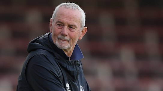 Robert Walls, one of the most fabled figures in Australian football. 