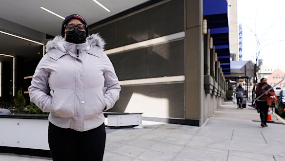 Hotel housekeeper Esther Montanez lost her job a year ago.