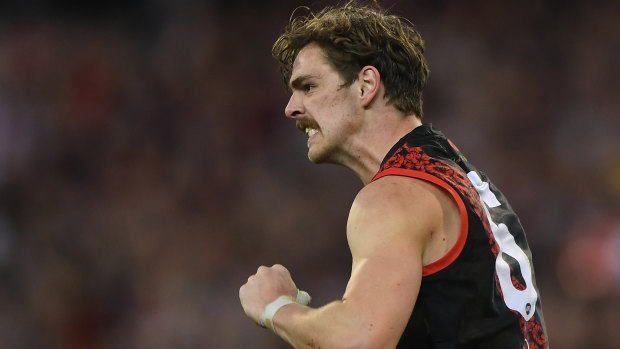 Joe Daniher was in booming form for the Bombers on Anzac Day.