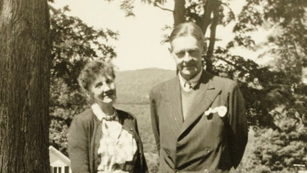 Emily Hale and T.S. Eliot pictured in 1946.