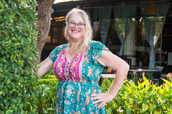 Liesel Albrecht is concerned about social media sucking vulnerable people into scams.