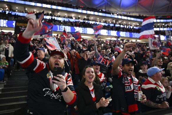 Roosters members had a half-hour head start over their rivals when tickets went on sale on Monday.