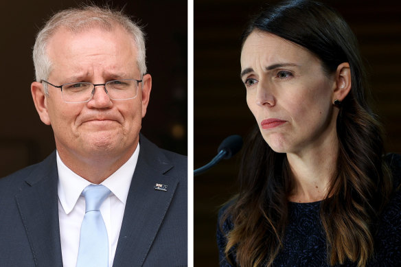 Australia’s Prime Minister Scott Morrison will visit Jacinda Ardern in two weeks.