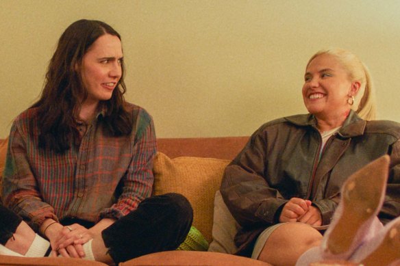 Real-life sisters Kat Sadler (left) and Lizzie Davidson, as Josie and Billie in <i>Such Brave Girls</i>.