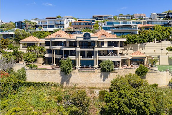 The Saunders Street property set a record for the most expensive home sold in Australia back in 2009.