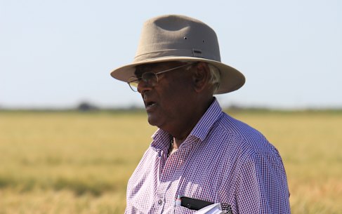 Sanjaya Rajaram in Narrabri