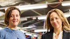 RM Williams COO Tara Moses and AFC CEO Jaana Quaintance-James at RM Williams’ Adelaide headquarters on Monday.