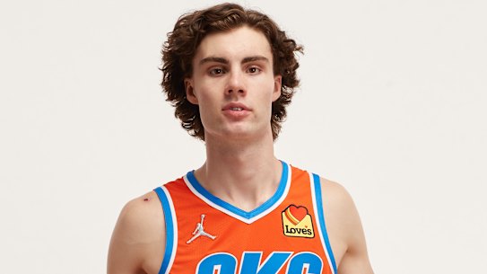 Australian NBA rookie Josh Giddey.