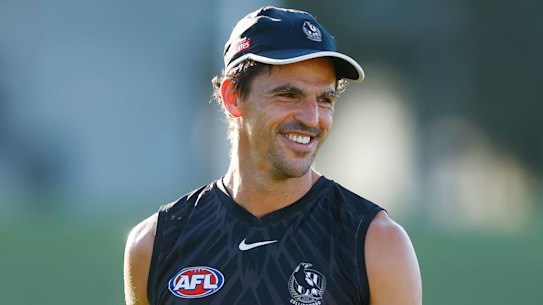 Scott Pendlebury will lead the Magpies for a ninth season.