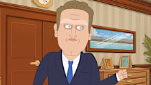 Pauline Hanson shared a cartoon video that depicts and refers to Andrew Hastie as a traitor on eight occasions.