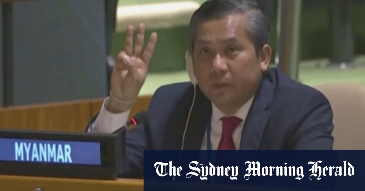 Myanmar coup: UN General Assembly considers if envoy a protester or ambassador