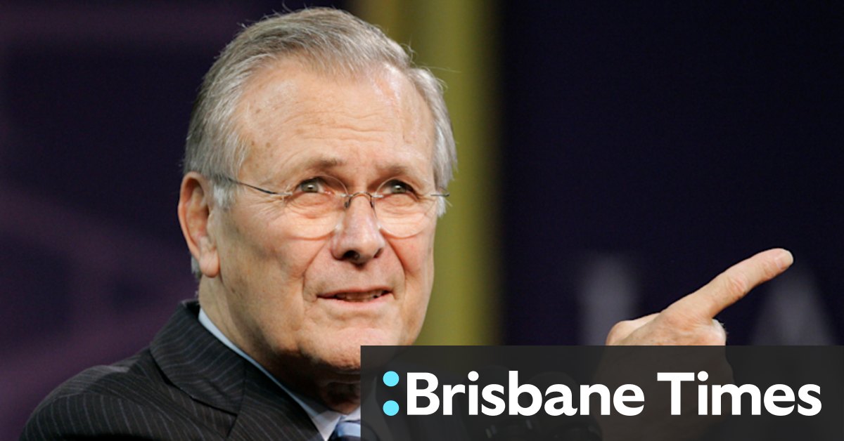 Donald Rumsfeld: The exacting presence who produced inexact outcomes - Vimarsana News