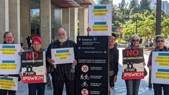 Some Ipswich residents have protested for more than a decade over expansion plans by waste companies near Ipswich.