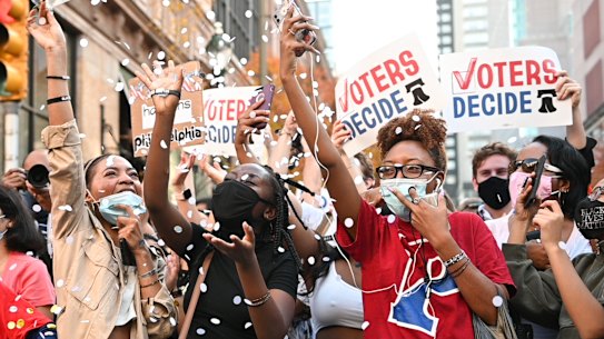 The post-election euphoria didn't erupt because the Democrats won. It came instead from the knowledge that the person in charge was going to at least attempt to do his job.