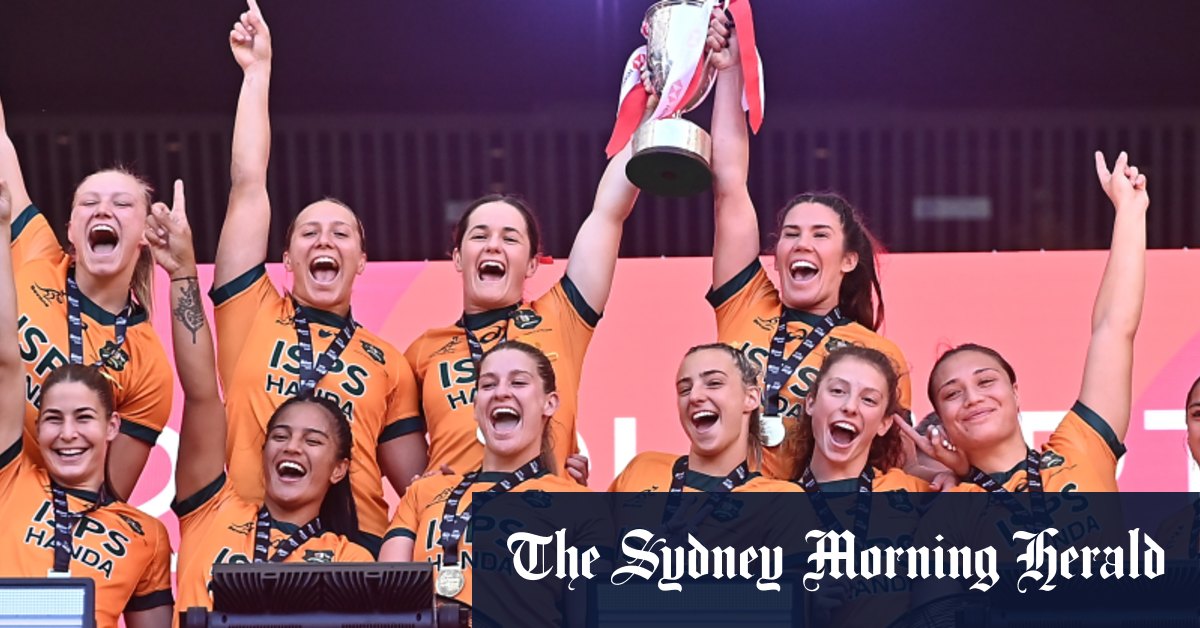 Australia in golden form for Olympics after women’s world series triumph