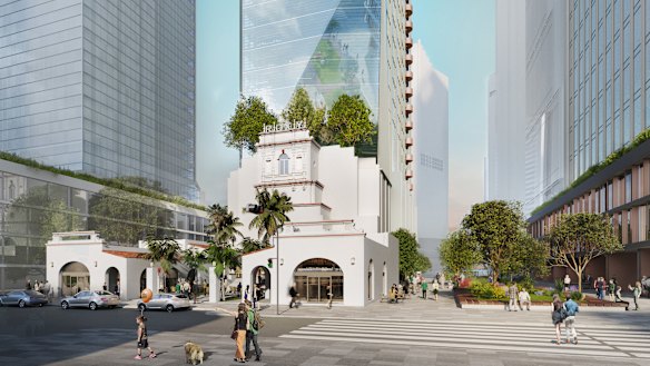 An artist's impression of what the proposed Roxy Theatre redevelopment could look like. 