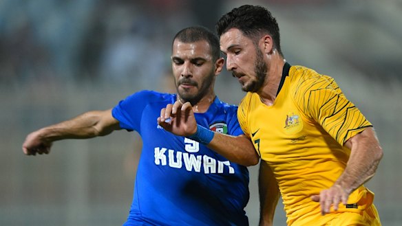 On the attack: Graham Arnold was pleased with his side's performance but says there is more work to do.